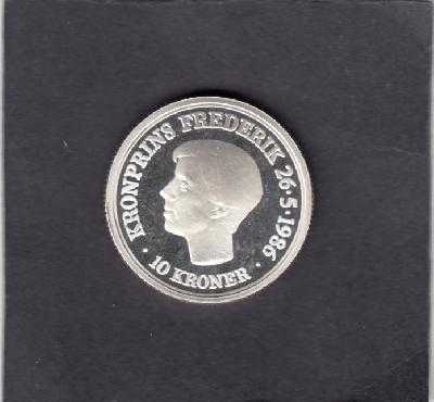 Beschrijving: 10 Kroon FREDERIK